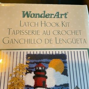 New. Sealed box. Latch hook kit